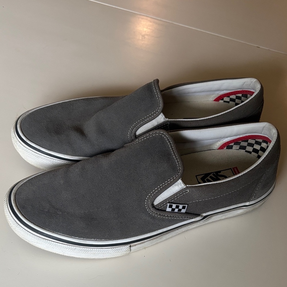 Vans Charcoal Slip-On Men's Loafers